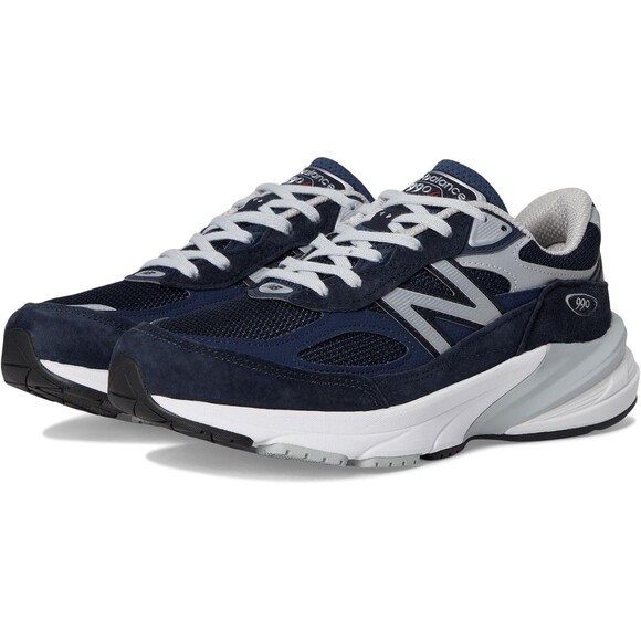 New Balance 990v9 Men's Navy Blue Classic Running Sneakers Sz 9 NWOB $220‎ RARE - Picture 1 of 8